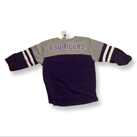 NWT Womens LSU Team Shirt with Draw String Collar   - Picture 11 of 15